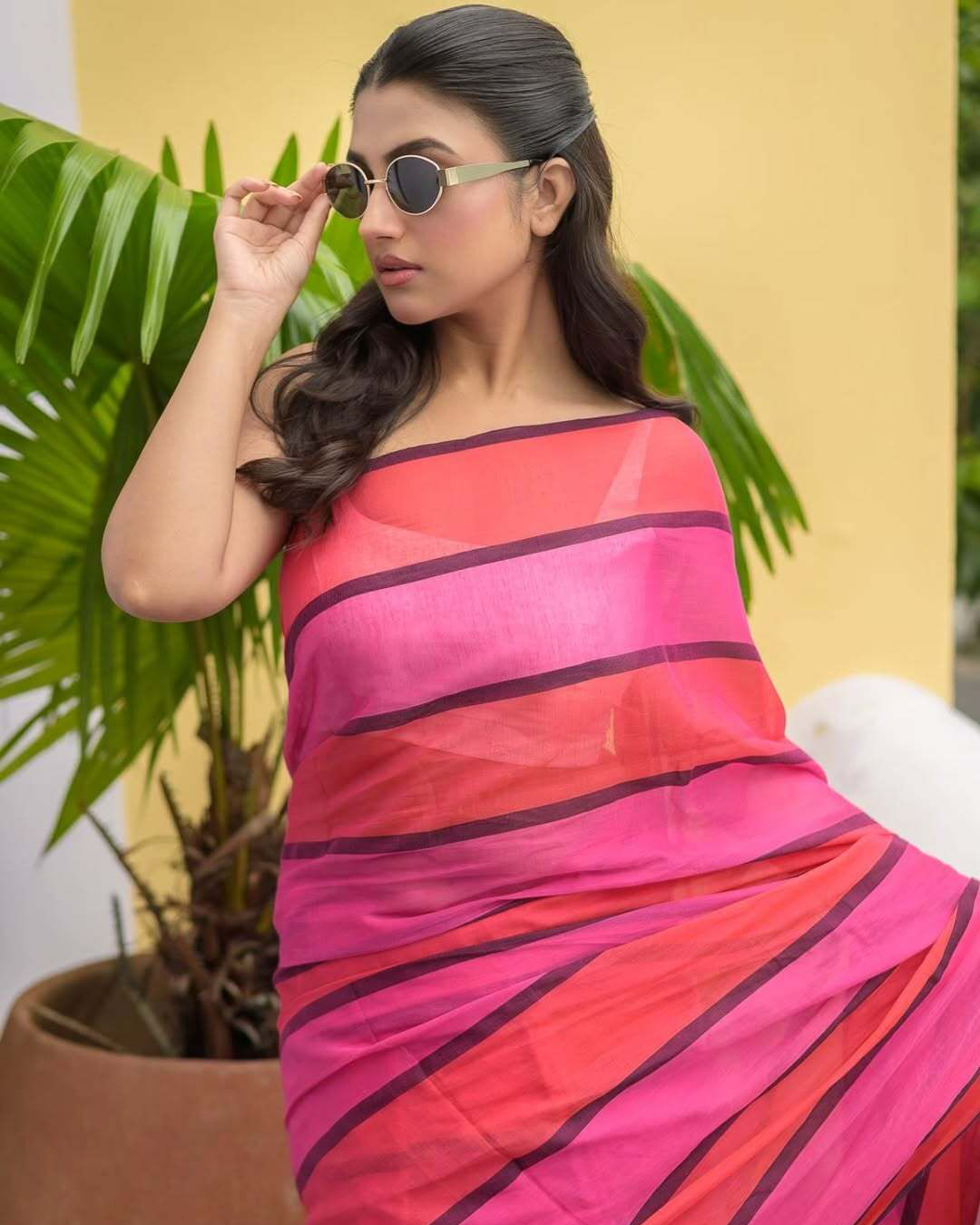 Colour Palette Mul Cotton Saree