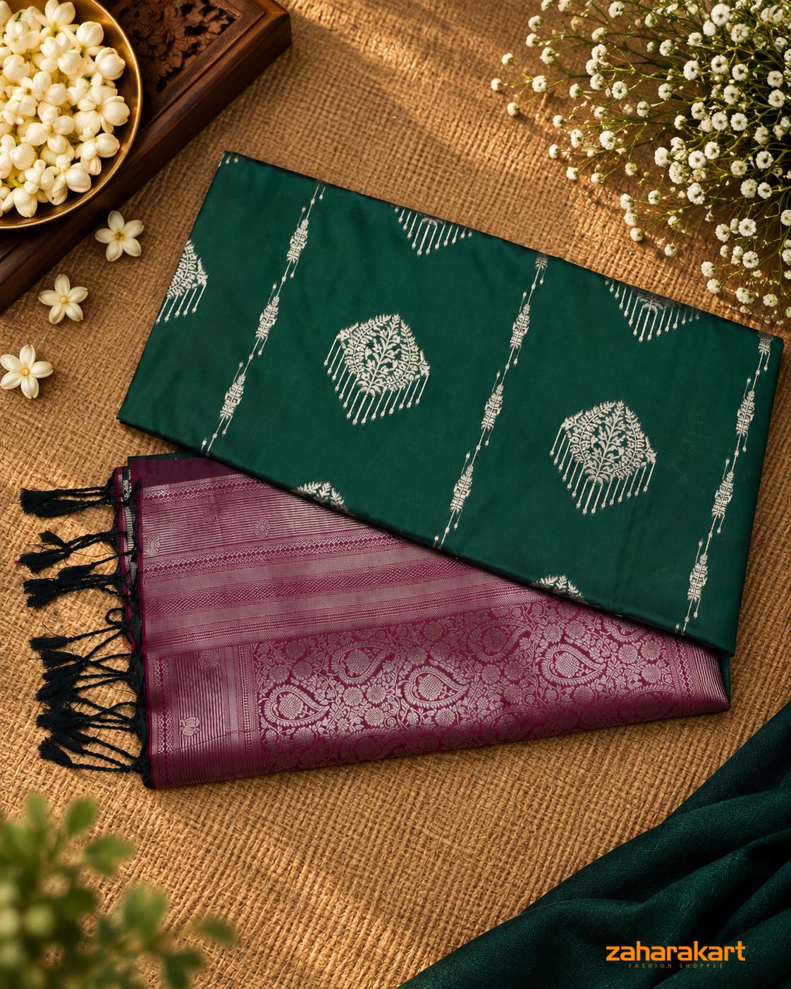 Banarasi Semi Silk Saree